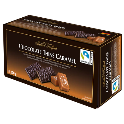 Chocolate Thins – карамель Maitre Truffout